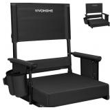 $70 VIVOHOME Adjustable High Back Stadium Seats wi