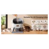 $140 Thereye Automatic Litter Box with Entry Step,