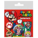 Super Mario Bros Mario and Friends Solid Backgroun