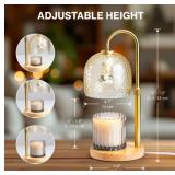 2 candle warmer bundle black or amber glass 2 cand