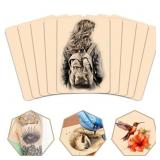 $8 Blank Tattoo Practice Skins, 10Pcs 7.6'x 5.7' D