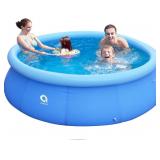 $57 Inflatable Top Ring Swimming Pools for Adults