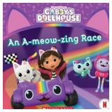 $6 The A-Meow-Zing Race (Gabby's Dollhouse 8 X 8 #