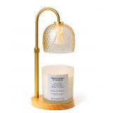 2 candle warmer bundle black or amber glass 2 cand