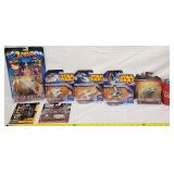 6 NOS Die-Cast Star Wars X-Men Toys Slave 1