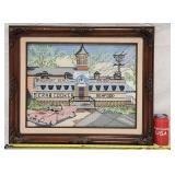 Cross Stitch Needlepoint Artwork