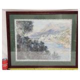 Claude Monet View Of Cape Martin Monte Carlo Print