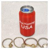 4 Vintage 10k Rolled Gold Filled Bulova Watches