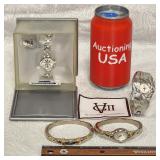 L.E.I. Gloria Vanderbilt Cenere Ladies Watches