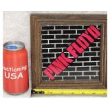 Vintage Carnival Prize Pink Floyd The Wall Glass