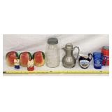 Antique-Vintage Kitchenware Shirley Temple S & P