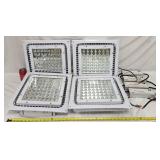 4 Large LED One Grow Lights 4 Mean Well Ballasts