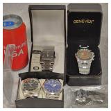 4 Men's Watches 2 Element N.Y. Allude Paul Jordin