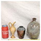 3 Signed Art Pottery Hawaiian Vintage & Stoneware
