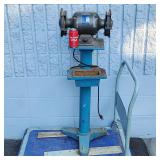 Stand Alone Dual Wheel Bench Grinder
