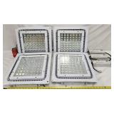 4 Large LED One Grow Lights 3 Mean Well Ballasts