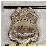 Spokane Portland Seattle Railroad Police Badge