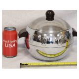 1950's West Bend Aluminum Penguin Hot/Cold Server