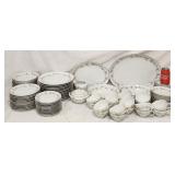 96 Piece Set 1950's Empress China Japan Sea Breeze