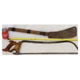 Butcher Slaughterhouse Bone Saw & Hog Splitter