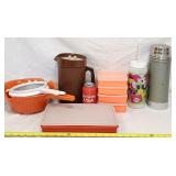 Vintage Tupperware Rubbermaid Stanley Thermos