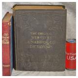 1900 Webster's Dictionary 1912 Sinking Of Titanic