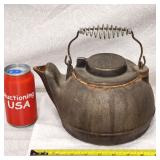Wagner Ware 1930's-1950's Cast Iron Tea Kettle