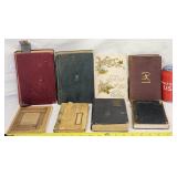 8 Antique English Poetry Books 1887-1929