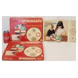 Kenner 1967 Spirograph & 1968 Metal Twirl-O-Graph