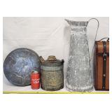 Kodak 35MM Film Can Wood & Leather Wine Box +More