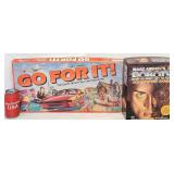 1985 Go For It Board Game & Robots VCR VHS Mystery