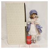 1987 Franklin Heirloom Dolls Little Bo Peep