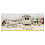1891-1921 Antique Te-Oh Nippon Lemonade Set +More