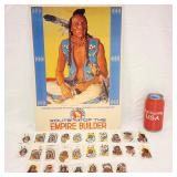 1962 G.P. TEA Burtons American Indian Tribes Cards