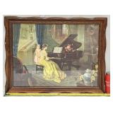 Vintage 1950's 'Enchantment' Lithograph Print