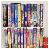 24 Vintage Disney Movies ALL Clamshell VHS Tapes