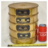 Vintage Brass & Steel USA Standard Testing Sieve