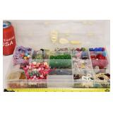 Semi-Precious Gemstones & Glass Bead Collection