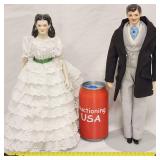 1986 Scarlett O'Hara Rex Butler Porcelain Dolls