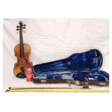 Antique 1900-1930 Spruce Flame Maple Violin