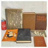 7 Vintage Books 1936-1951 Jane Eyre Last Mohicans