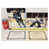 Patrice Lefebvre Clint Malarchuk Signed Photo COA