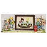 Dart Homco 1977 Kids Decor & Stitched Bead Art