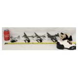 Vintage Toys & Shoe Bank Fuzzy Panda WWII Planes