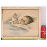 1930's Bessie Pease Gutmann Lithograph Print #1
