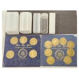 1997 Presidential Solid Brass Collector Coin Set