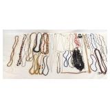 Fashion Costume Jewelry Lot 35 Necklaces #1