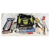 54 Lbs Of Tools In Bag Socket Wrench Sets +More