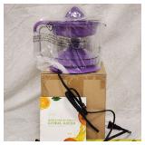 Rare Purple Mark Charles Misilli Citrus Juicer New