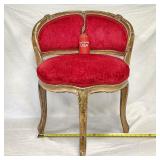 Antique Corner Parlor Chair